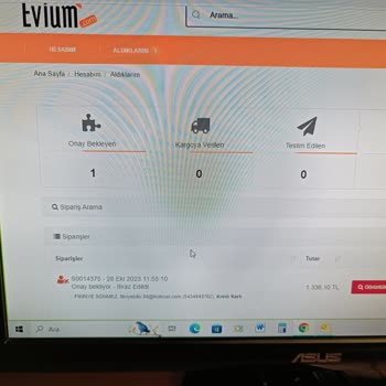 Evium.com Dan Aldığım Ürün Gelmedi Kimseye De Ulaşılamıyor Site Sahte