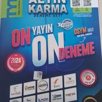 Altın Karma Dağıtım Altın Karma Yayınları 2024 TYT Deneme Uygulama Yanlışı