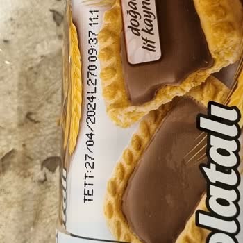 Eti Gıda Burçak Sütlü Çikolatalı Bisküvide Küf Olması