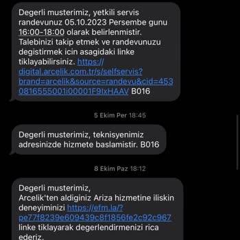 Arçelik Çamaşır Makinesi Şikayet