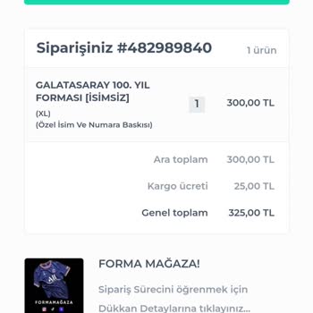 Shopier Ürün Kargolanmadı Sipariş İptali
