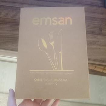 Emsan Çatal Bıçak Takımı Soldu