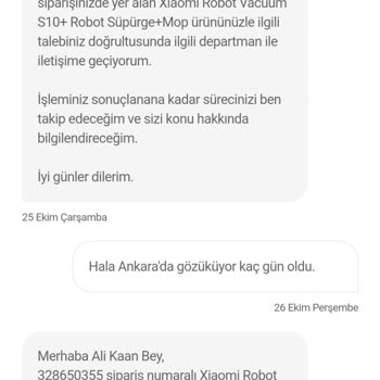 Hepsiburada Keyfine Göre Para İadesi Yapmakta.