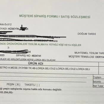 İstikbal Mobilya Teslimi Ve Yaşanan Sorunlar