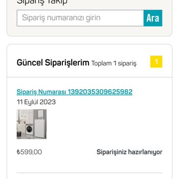 A101 Ürünün Gelmemesi. Sürekli Hazırlanıyor.