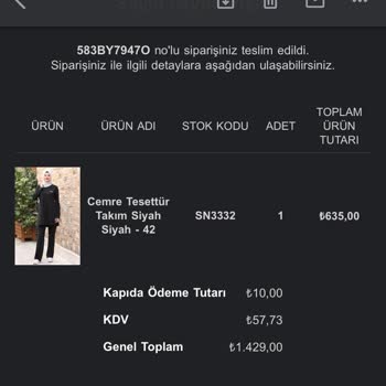 Moda Podyum İade Den Kalan Parayı Hâlâ Yatırmadılar