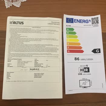 Altus Televizyon LED Ekranın Bozulması