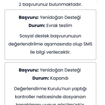 İBB - İstanbul Büyükşehir Belediyesi Yenidoğan Desteği Alamıyorum
