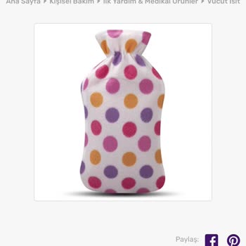 Gratis'ten Aldığım Sıcak Su Torbası Patladı