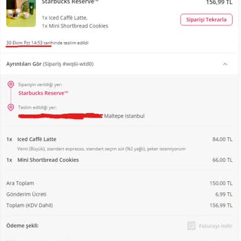 Yemeksepeti Siparişi Teslim Edildi Olarak Görünmesine Rağmen Gelmedi