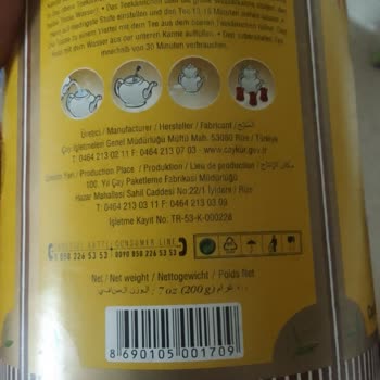 Çaykur Tomurcuk Çay Paslı Demir Gibi Kokuyor