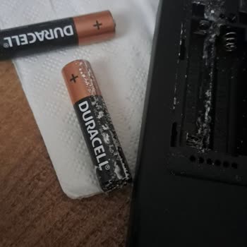 Duracell Pilinin Kalitesizliği Ve Erimesi