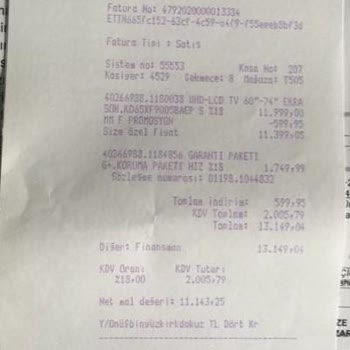 Garanti Kapsamındaki TV Media Markt Tarafından Mağdur Bırakıldım