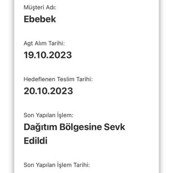 AGT Kurye; İlgili Şube İle İletişime Geçemeyen Firma!
