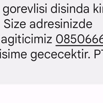 PTT Kargo Kargonun Şubede Olduğu Bilgisine Rağmen Gelmemesi