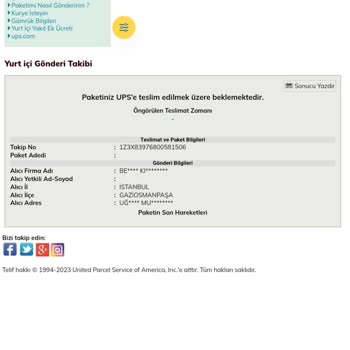 Duyu Market Teslim Edilmeyen Ürün