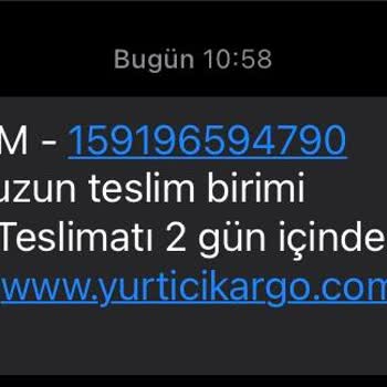 Yurtiçi Kargo Kargo Geç Gelme Sorunu 999