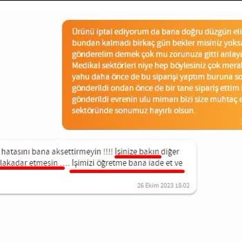 Cpapbipap Medikal Cpapbipap Bana Yanlış Ürün Gönderip Saygısızlık Etti.