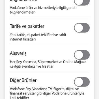 Vodafone Yanımda Sürekli Gereksiz SMS Rahatsızlığı