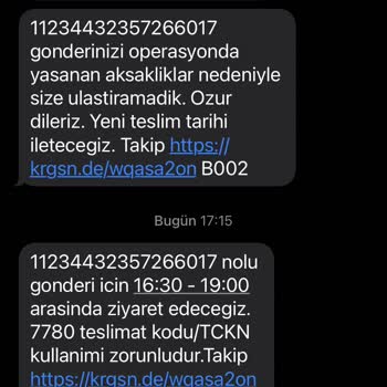 Kargomsende Kargo Firması Şikayet