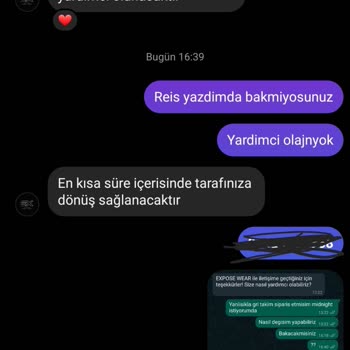 Expose Wear Ürün Değişimi Var Deniliyor Ama Yok Galiba