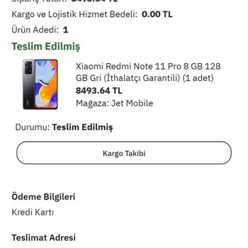 PttAVM Faturalı Telefon Aldım Çakma IMEI Li Çıktı