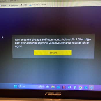 Exxen Tek Cihazdan İzlememe Rağmen Hata Veriyor...