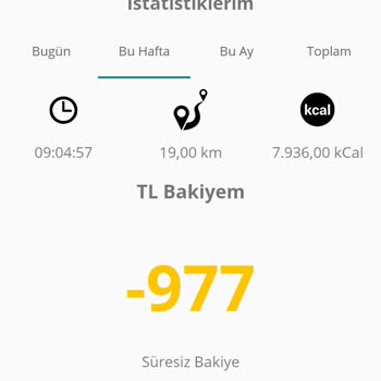 UniBike Arızalı Bisiklet Eksi Bakiye