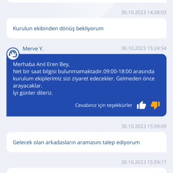 TurkNet Müşteri Hizmetleri İlgilenmiyor Kuruluma Randevu Günü De Yok