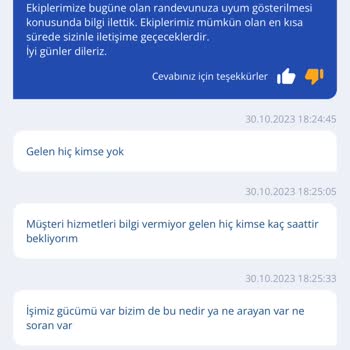 TurkNet Müşteri Hizmetleri İlgilenmiyor Kuruluma Randevu Günü De Yok
