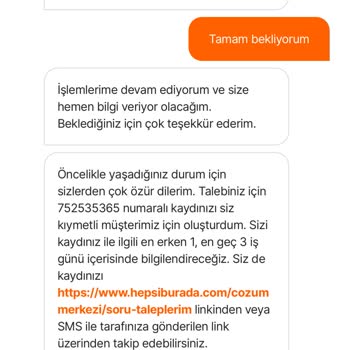 hepsiJET İade Kargom Alınmıyor!