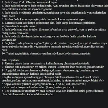 Trendyol Ürün İade Reddi