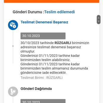 MNG Kargo Kargo Teslimatının Yapılmaması