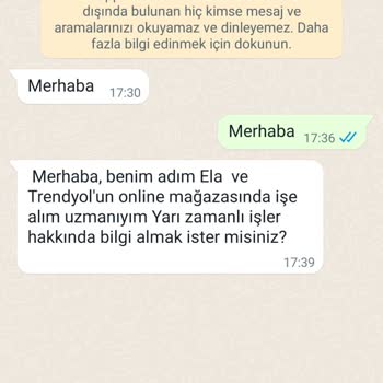 WhatsApp'tan Kurumsal Görünen 1782 İle Başlayan Numaradan Mesaj Aldım