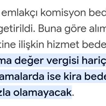 Turyap Kiralık Daireden Alınmak İstenen Komisyon