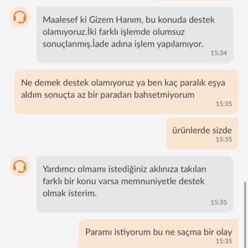Trendyol İade İşlemi Olmadı