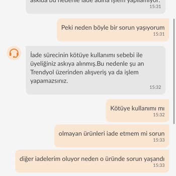 Trendyol İade İşlemi Olmadı