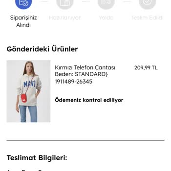 Mavi Ödemeniz Kontrol Ediliyor