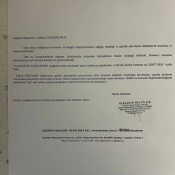 Skechers In Garanti Sorunsalı