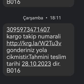 Aras Kargo Teslim Edilmeyen Ürün