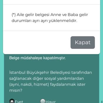 İBB Genç Üniversiteli Bursunda Aile Gelir Durumu Hatası