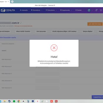 Cenuta Alan Adı Aktivasyon Süreci Sorunu