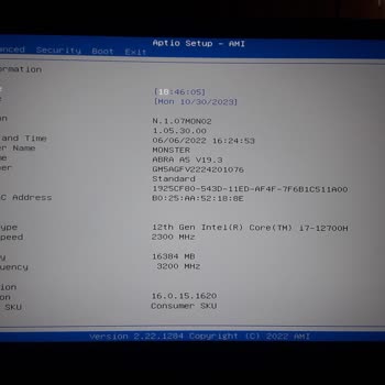 Monster Notebook Mavi Ekran Hatası
