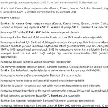 Ziraat Bankası 500 TL Bankkart Lira