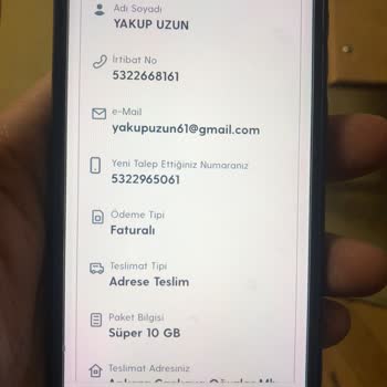 Dijital Kurye İnternet Üzerinden Alınan Turkcell Hattımın Teslim Edilmemesi.