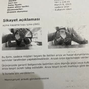Media Markt JBL Servis Hizmeti Vermiyor