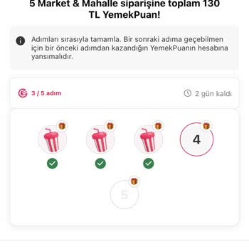 Yemeksepeti Club Puan Vermiyor