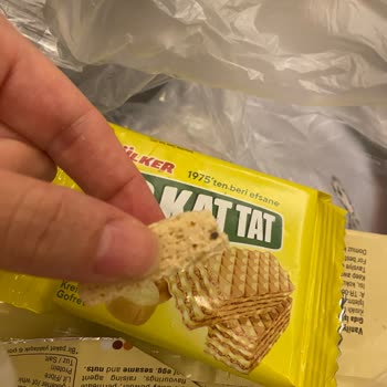 Ülker Gofretten Böcek Çıktı