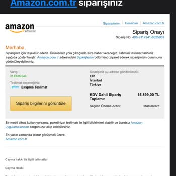 Amazon Sipariş İptali Ve Ürün Fiyatında Artış Sorunu