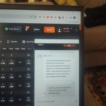 Betorspin Tatil Edilen Maçı Kaybetti Dedikler